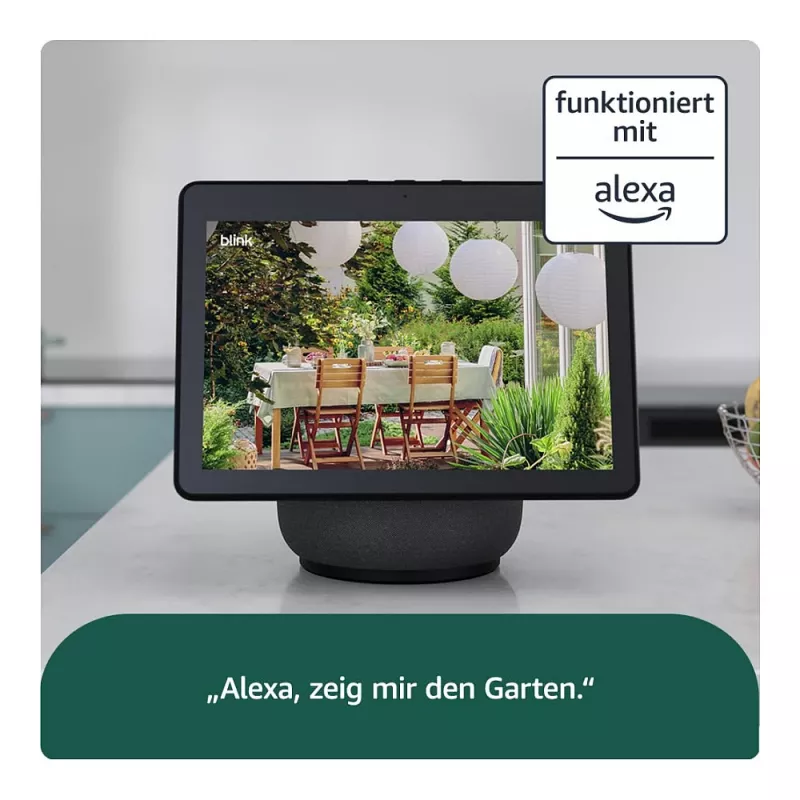 AMAZON (RING) Blink Outdoor 4 - Cámara de vigilancia de red - Exterior, interior - resistente a la intemperie - Color (día/noche) - 1080p - Audio - inalámbrica - Wi-Fi (B0B1N5RL1Q)