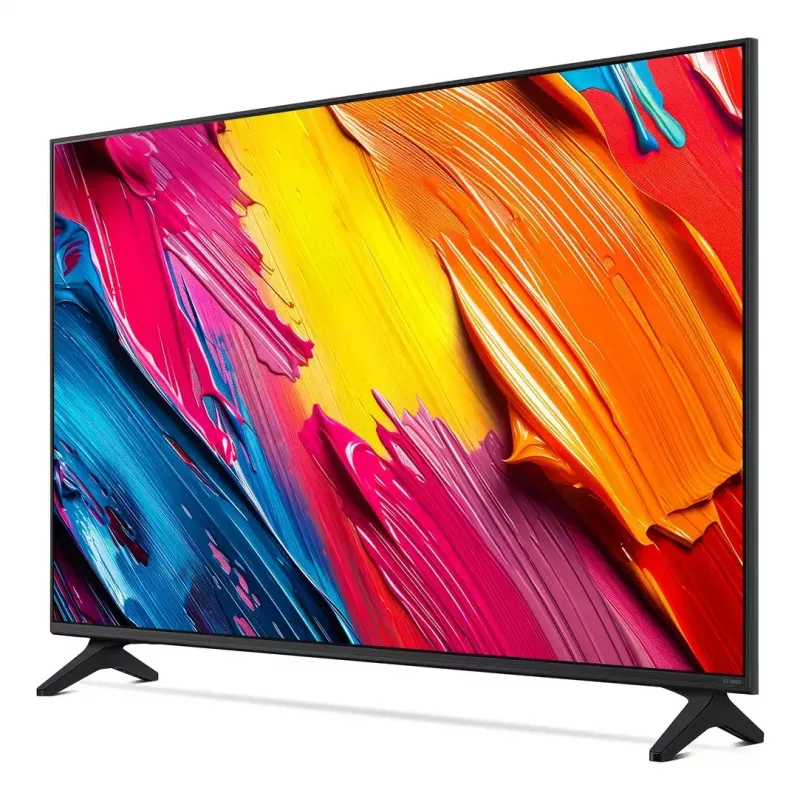 Smart TV LG 55QNED70A6A 55 pulgadas QNED 4K (α7 Gen8 AI, WebOS, HDR, HDMI 2.1, Wi‑Fi 5)