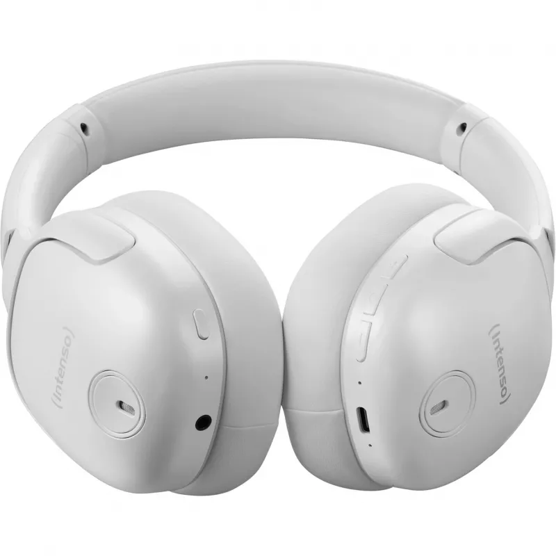Intenso auriculares over-ear TWS True Wireless Bluetooth 5.3, cancelación activa de ruido híbrida (ANC), modo transparencia, modo música, modo pasivo