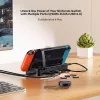 Base de acoplamiento para consola portátil Unitek G1002F01 — Conexión de acoplamiento USB, negro