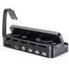 Base de acoplamiento para consola portátil Unitek G1002F01 — Conexión de acoplamiento USB, negro