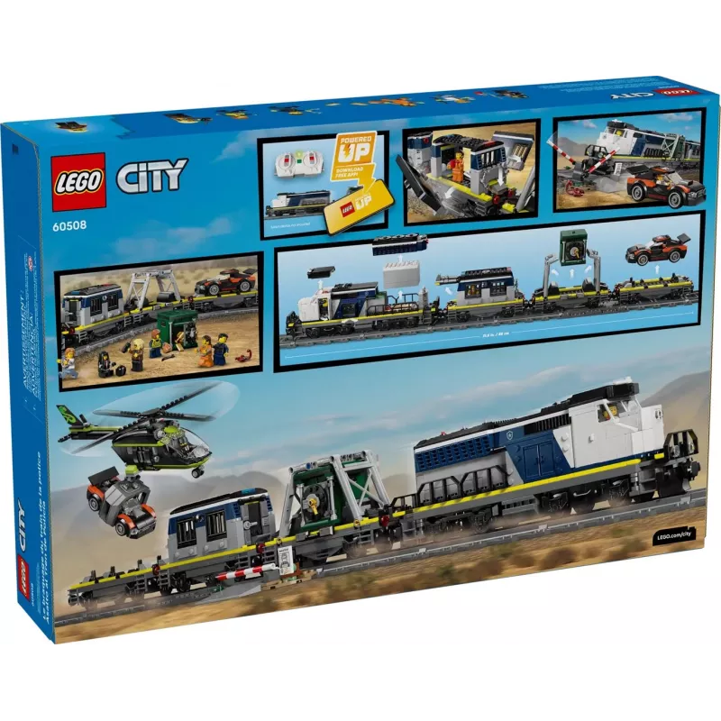 LEGO CITY 60508 Asalto al tren de policía