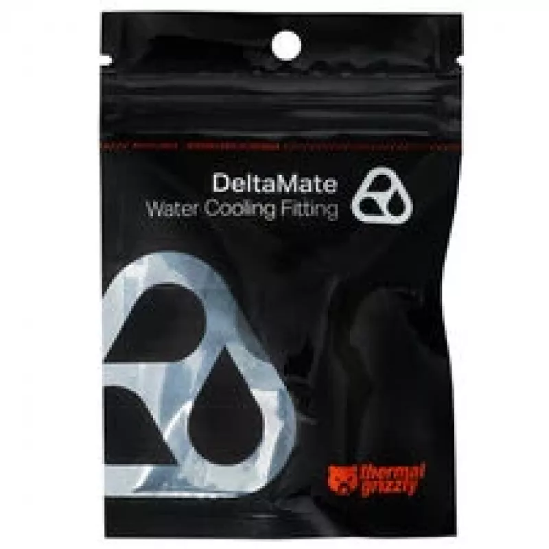 Thermal Grizzly DeltaMate Pass Through – Conexión de refrigeración líquida, negro, 1 ud. (TG-DM-FIT-0016)
