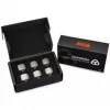 Thermal Grizzly DeltaMate Compression Fitting ST16, latón G1/4, níquel, pack de 6 (TG-DM-FIT-6201)