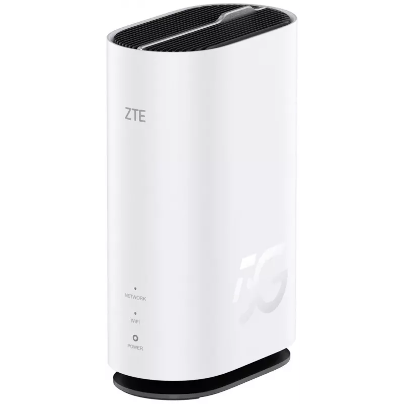 ZTE G5C – Router Gigabit Ethernet de doble banda (2,4 GHz / 5 GHz) Wi-Fi 6 4G/5G en blanco