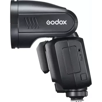 Flash Godox V100‑N para Nikon — Flash de zapata TTL portátil de batería de litio