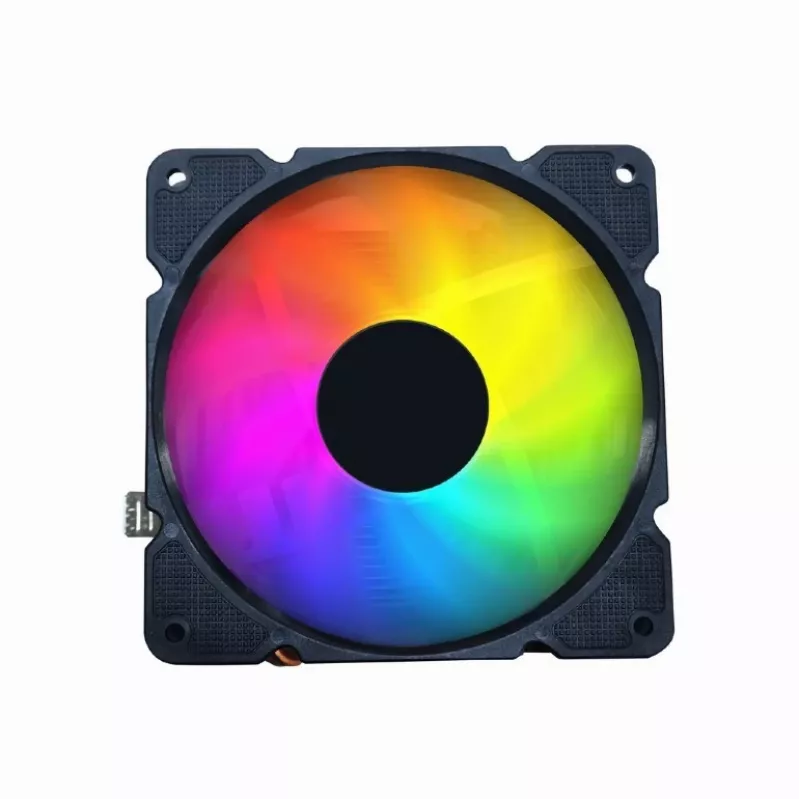 Ventilador de CPU Gembird CPU-HURACAN-ARGB-X140 12 cm negro blanco 800-1600 rpm