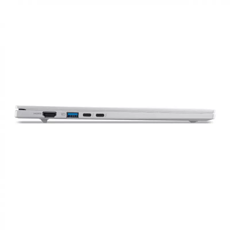 Portátil Acer Aspire 14 AI A14-53M-58AQ — Intel Core Ultra 5 226V, 14 inch WUXGA, 16GB LPDDR5x, 512GB SSD, Wi‑Fi 7, Windows 11 Home, plata