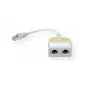 Adaptador en T S Cat.5e Telegärtner J00029A0009