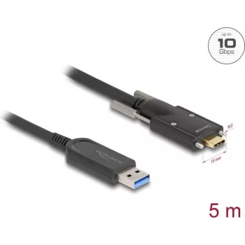 Cable óptico activo DeLOCK 83200 USB 10 Gbit/s Type-A a Type-C 5 m
