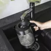 Hervidor de agua ProfiCook PC-WKS 1322 G — 1,7 L, 2200 W, cristal y acero inoxidable, inalámbrico