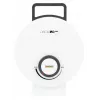Clatronic WA 3832 gofrera con forma de corazón, blanco