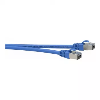 Cable de red RJ45 Synergy21, CAT8.1 2000 MHz, 3 m, azul, S-STP(S/FTP), TPE/LSZH(SuperFlex), AWG26,