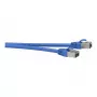 Cable de red RJ45 Synergy21, CAT8.1 2000 MHz, 3 m, azul, S-STP(S/FTP), TPE/LSZH(SuperFlex), AWG26,
