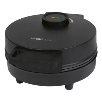 Clatronic WA 3832 gofrera con forma de corazón, negro