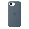 Funda de silicona con MagSafe para Apple iPhone 17e — Anchor Blue, funda, compatible con 6,1
