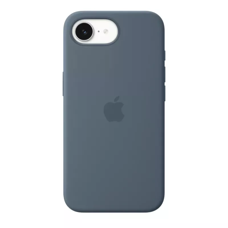 Funda de silicona con MagSafe para Apple iPhone 17e — Anchor Blue, funda, compatible con 6,1