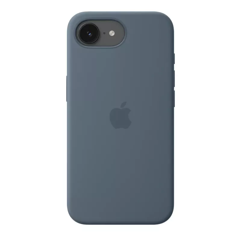 Funda de silicona con MagSafe para Apple iPhone 17e — Anchor Blue, funda, compatible con 6,1