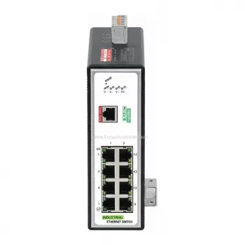 WAGO switch industrial gestionado 8 puertos 100Base-TX PROFINET negro 852-602 - Switch - 0,1 Gbit/s