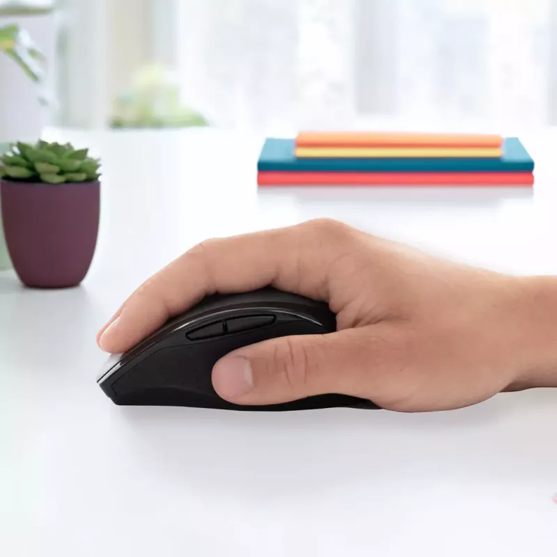 Ratón Logitech Marathon M705 inalámbrico USB negro