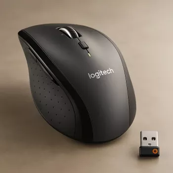 Ratón Logitech Marathon M705 inalámbrico USB negro