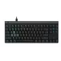 Teclado gaming Logitech G515 RAPID TKL de perfil bajo AZERTY negro FRA 920-013858