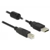 Cable USB DeLOCK 1m USB 2.0-A/USB 2.0-B