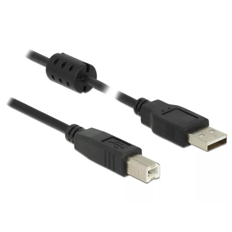 Cable USB DeLOCK 1m USB 2.0-A/USB 2.0-B