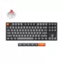 Teclado Keychron K8 Max universal USB RF Wireless Bluetooth negro 80% mecánico