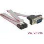Cable de red C2G Cat6a apantallado (STP) con alivio de tensión - cable de conexión - RJ-45 (M) a RJ-45 (M) - 0,5 m - STP - CAT 6a - moldeado, sin lengüeta, flexible - gris