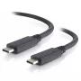 C2G cable USB Type-C de 1 m con soporte 4K USB 3.1 Gen 2 M/M