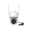 Cámara IP Foscam PD5 5MP blanca — cámara de vigilancia para red exterior e interior, resolución 5 MP
