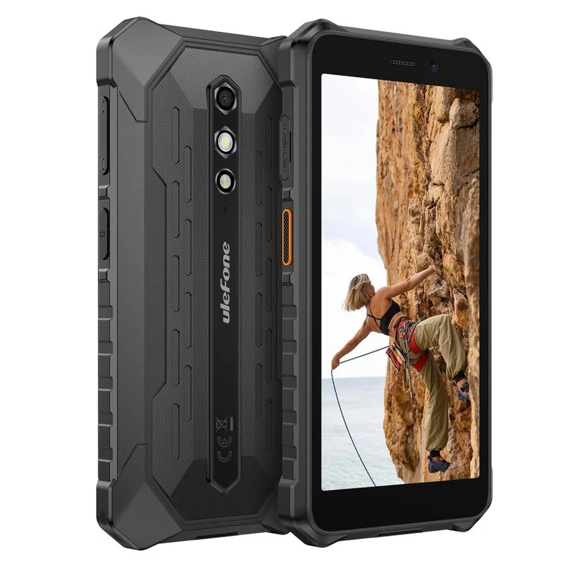 Smartphone resistente UleFone RugKing 2 Pro – 4 GB RAM, 128 GB de almacenamiento, negro