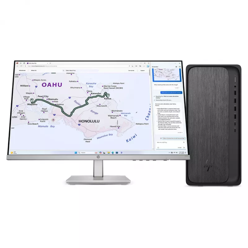 HP OmniDesk M02-0055ng AMD Ryzen™ 5 8500G torre de sobremesa (BA2V0EA#ABD)