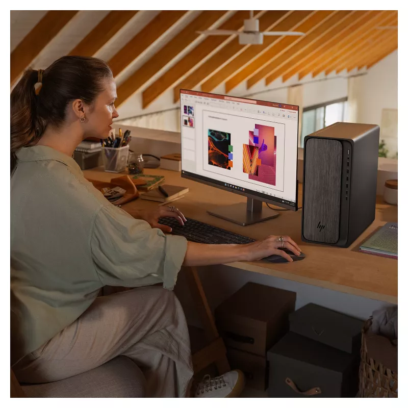 HP OmniDesk M02-0055ng AMD Ryzen™ 5 8500G torre de sobremesa (BA2V0EA#ABD)