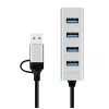 Hub USB 3.0 4 puertos USB-A 5 Gbit/s