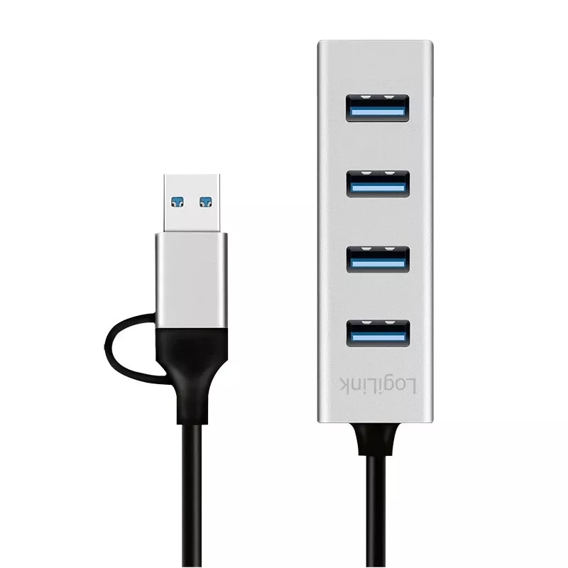 Hub USB 3.0 4 puertos USB-A 5 Gbit/s