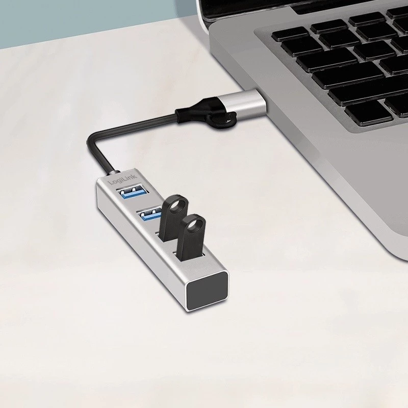 Hub USB 3.0 4 puertos USB-A 5 Gbit/s