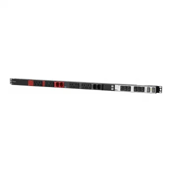 Unidad de distribución de corriente Bachmann BN ESSENTIAL Metered 24×C13 6×C19 3.0 m CEE 16/5p