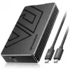 Carcasa externa para SSD M.2 GrauGear G-M2U4-40G01 con PCIe 4.0 y USB‑C