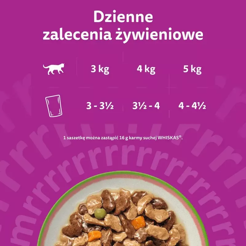 Comida húmeda para gatos Whiskas Tasty Mix Chef's Selection en salsa 40×85 g bolsas