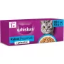 Comida húmeda para gatos bolsas Whiskas Rybne przysmaki w galaretce 80 x 85 g — pescado en gelatina