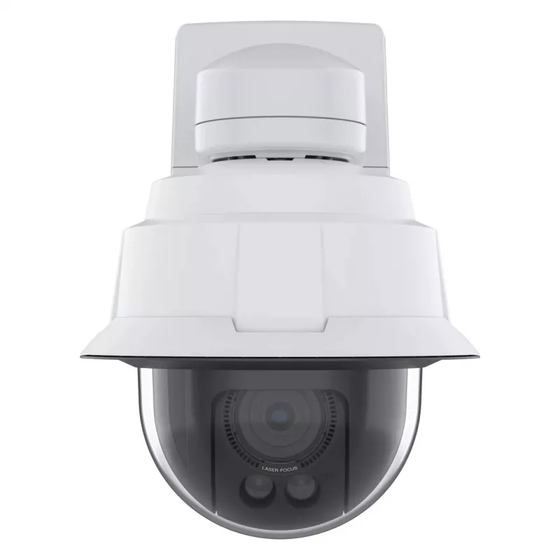Cámara domo PTZ IP AXIS Q6086-E — montaje en techo en exterior, 2688×1512, 32x óptico, 12x digital, 6,64–225,5 mm