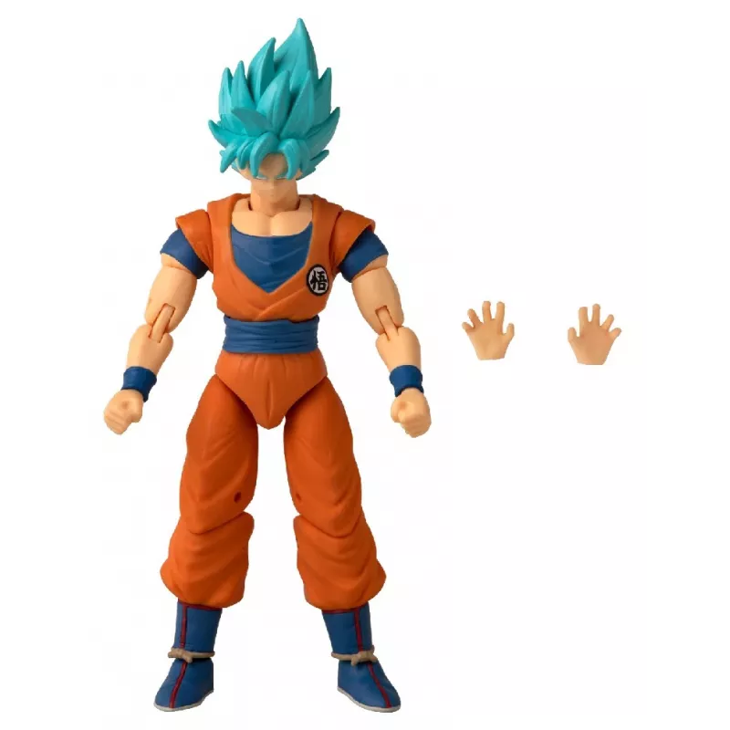 Figura de acción Bandai Dragon Stars Super Saiyan Blue Goku V2 — figura coleccionable articulada