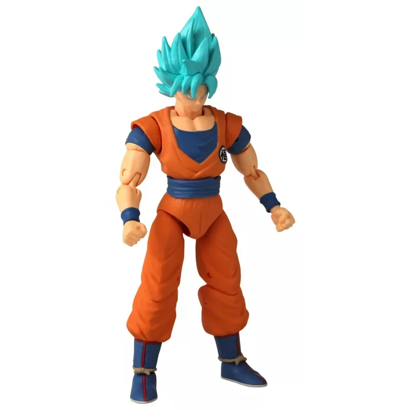 Figura de acción Bandai Dragon Stars Super Saiyan Blue Goku V2 — figura coleccionable articulada