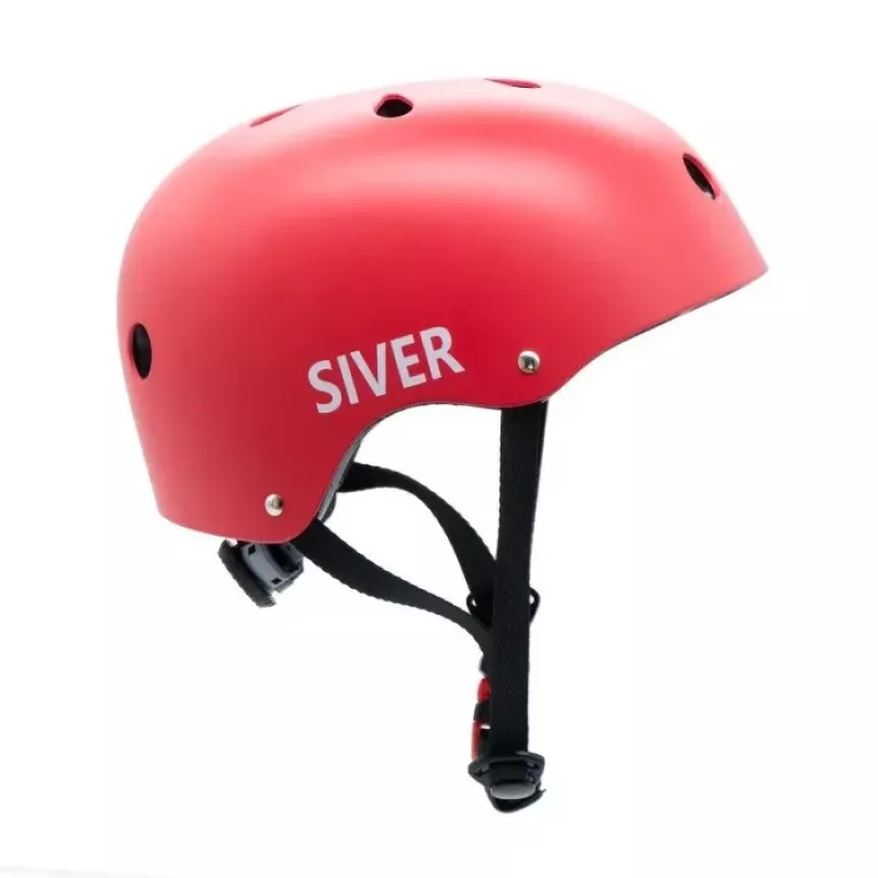 Casco infantil Motus Siver MOTHAM8MR talla M, rojo