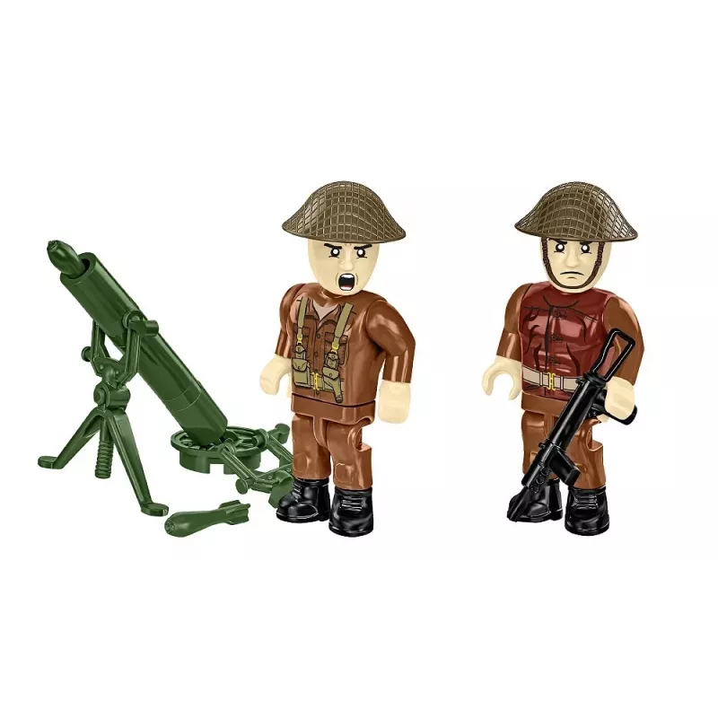 Set de construcción Cobi Blocks batalla de Monte Cassino diorama militar histórico COBI-2063