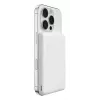 Batería externa Belkin BPD010hqWH 5000 mAh, carga inalámbrica 7,5 W, USB-C, blanca