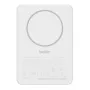 Batería externa Belkin BPD010hqWH 5000 mAh, carga inalámbrica 7,5 W, USB-C, blanca