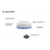 Linterna de camping a pilas Ledlenser Kidcamp6 — LED RGB, 60 lm, AAA, carcasa de ABS, 95 g